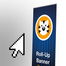 Roll Ups Online Gestalten Roll Up Aufsteller Bequem Selbst Designen Plakatiger Europaweit Einer Der Gunstigsten Plakatdrucker